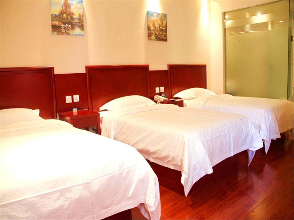Greentree Inn Shandong Jinan Gaoxin District South Gongye Road Middle Aoti Road Express Hotel Buitenkant foto